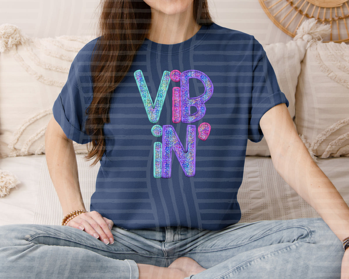 Vibin' Sparkle (Caplinger) 102573 DTF transfer