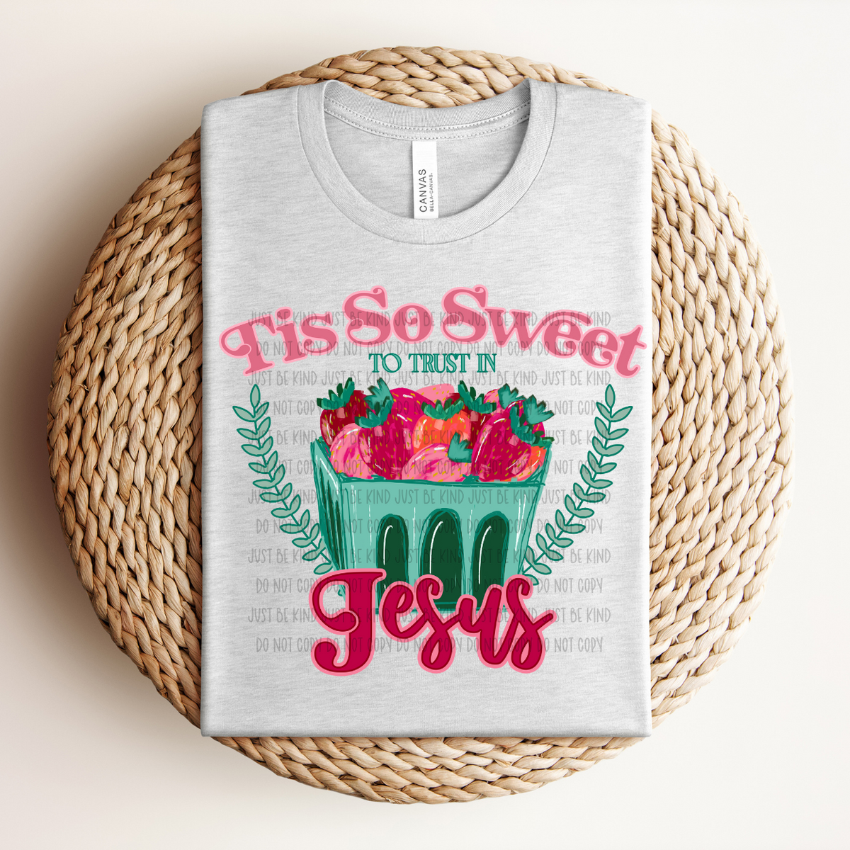 Tis So Sweet Jesus (Kayndi) 83923 DTF Transfer