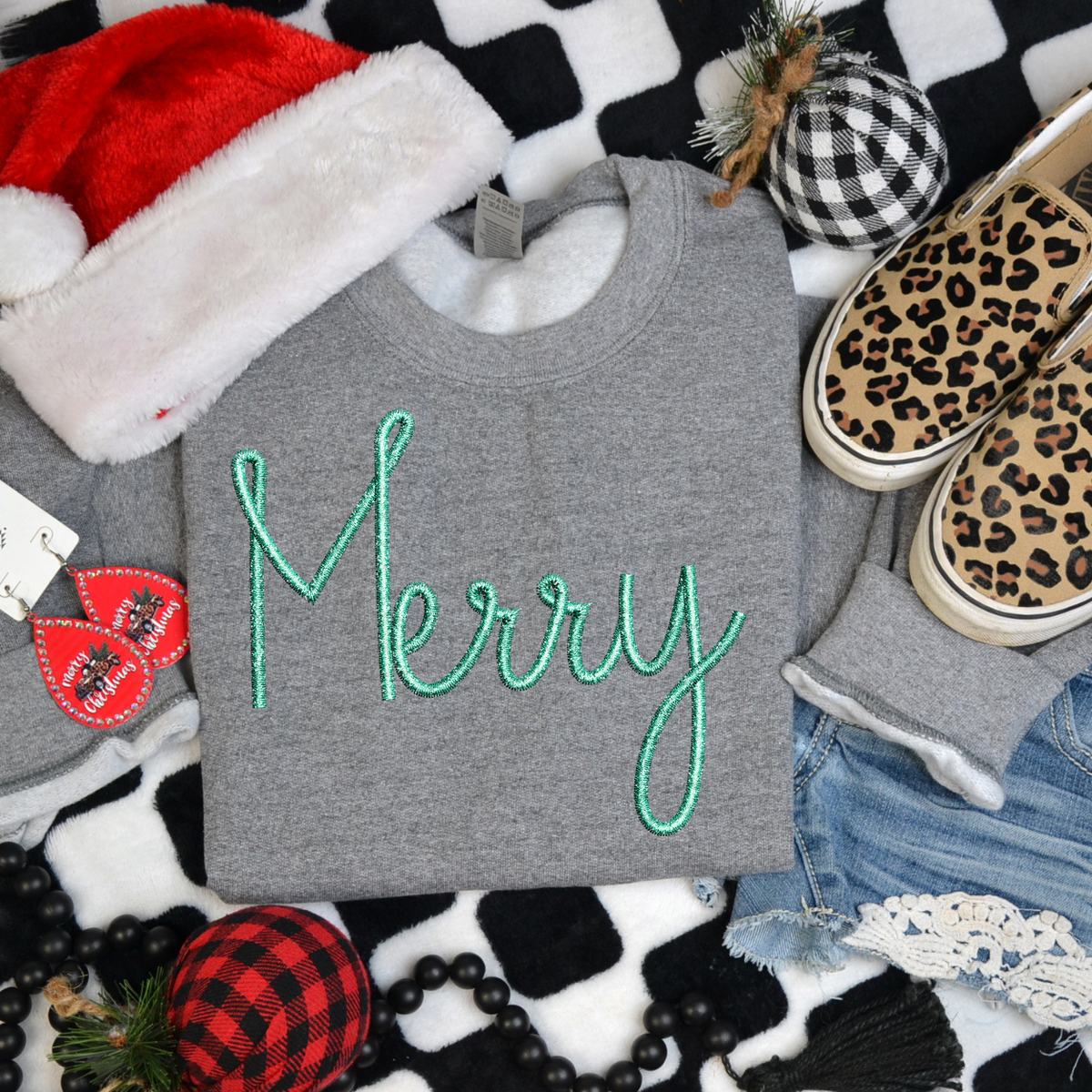 Merry (Mint) 68375 DTF Transfer