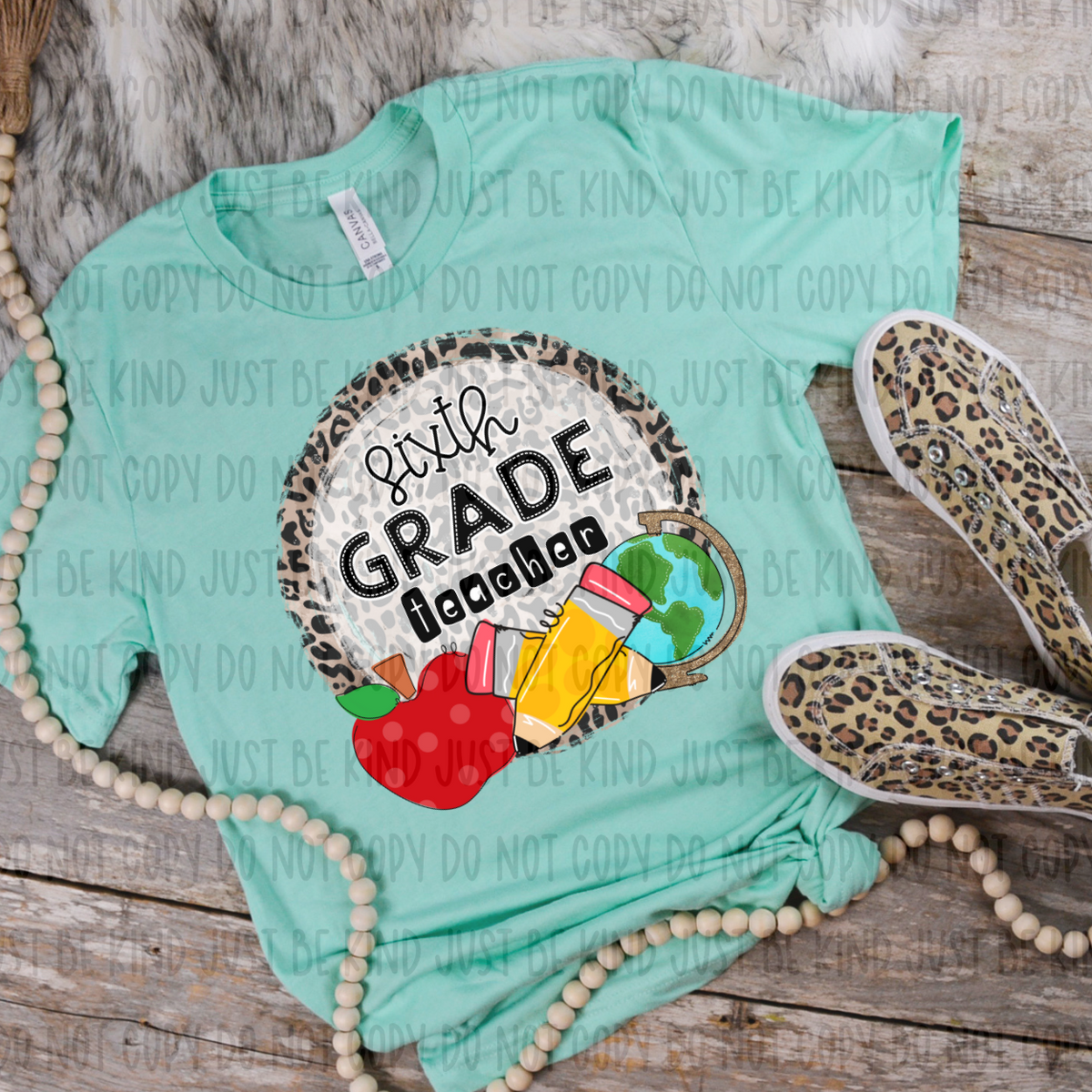 Sixth Grade Teacher (Kayndi) 72503 DTF Transfer