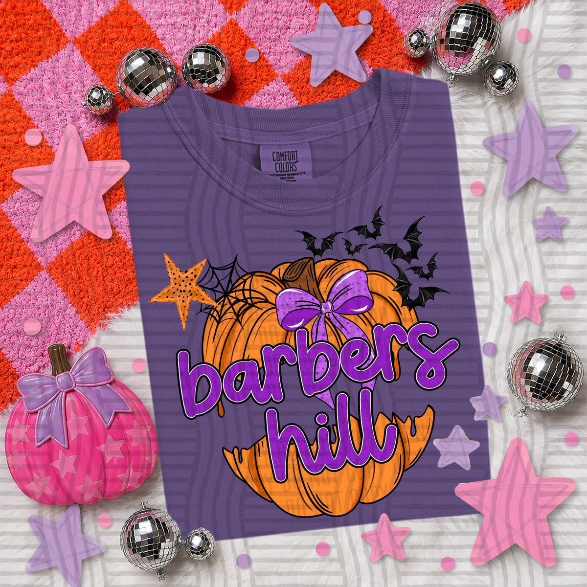 barbers hill pumpkin pop (Caplinger) DTF transfer