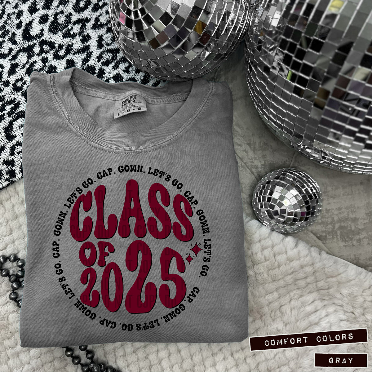 Class of 2025 Maroon (Caplinger) DTF transfer