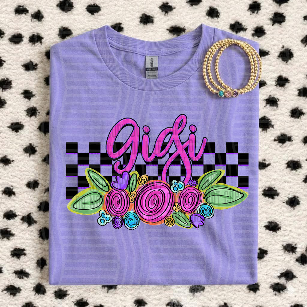 purple gigi (Caplinger) DTF Transfer