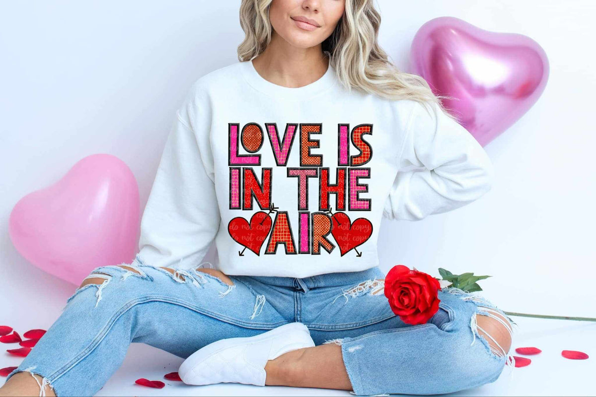 Love is in the air exclusive 73708 DTF transfer