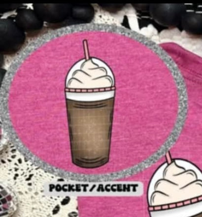 Coffee pocket 2 (Linda) 106643 DTF transfer