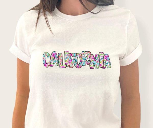 California paisley filled (CITY) 52373 DTF transfer