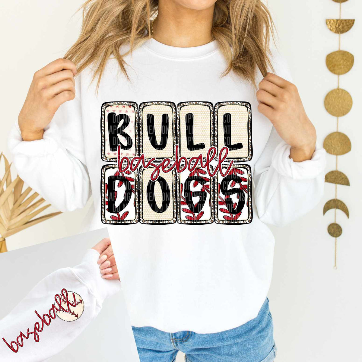 Bulldogs Baseball FRONT (caplinger) 82587 DTF transfer