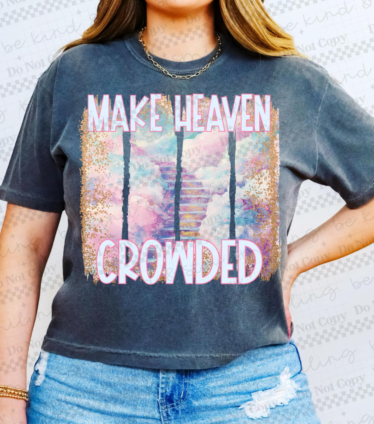 Make heaven crowded stairs (CMLD) 99634 DTF transfer