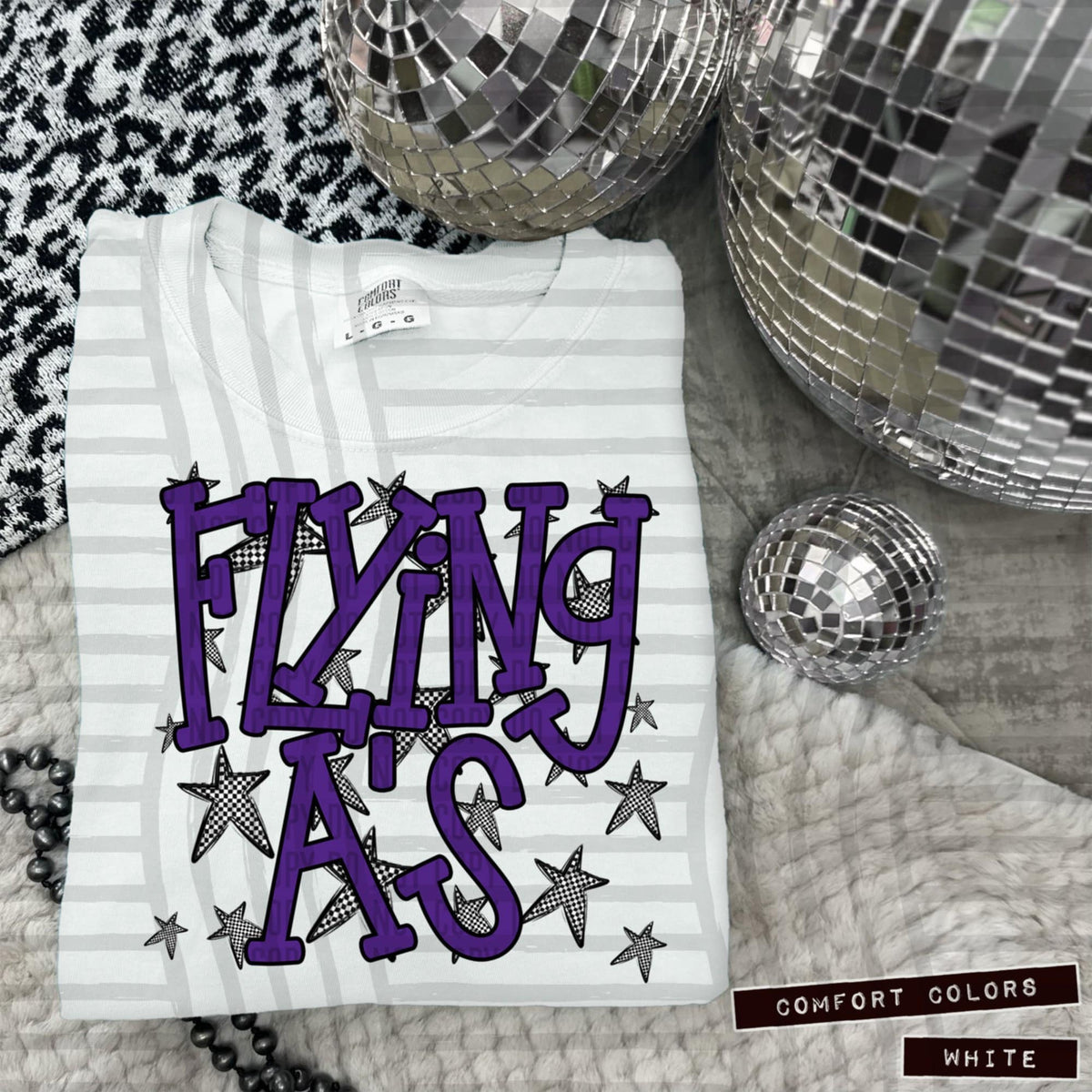 Purple Staggered Mascots (Caplinger)