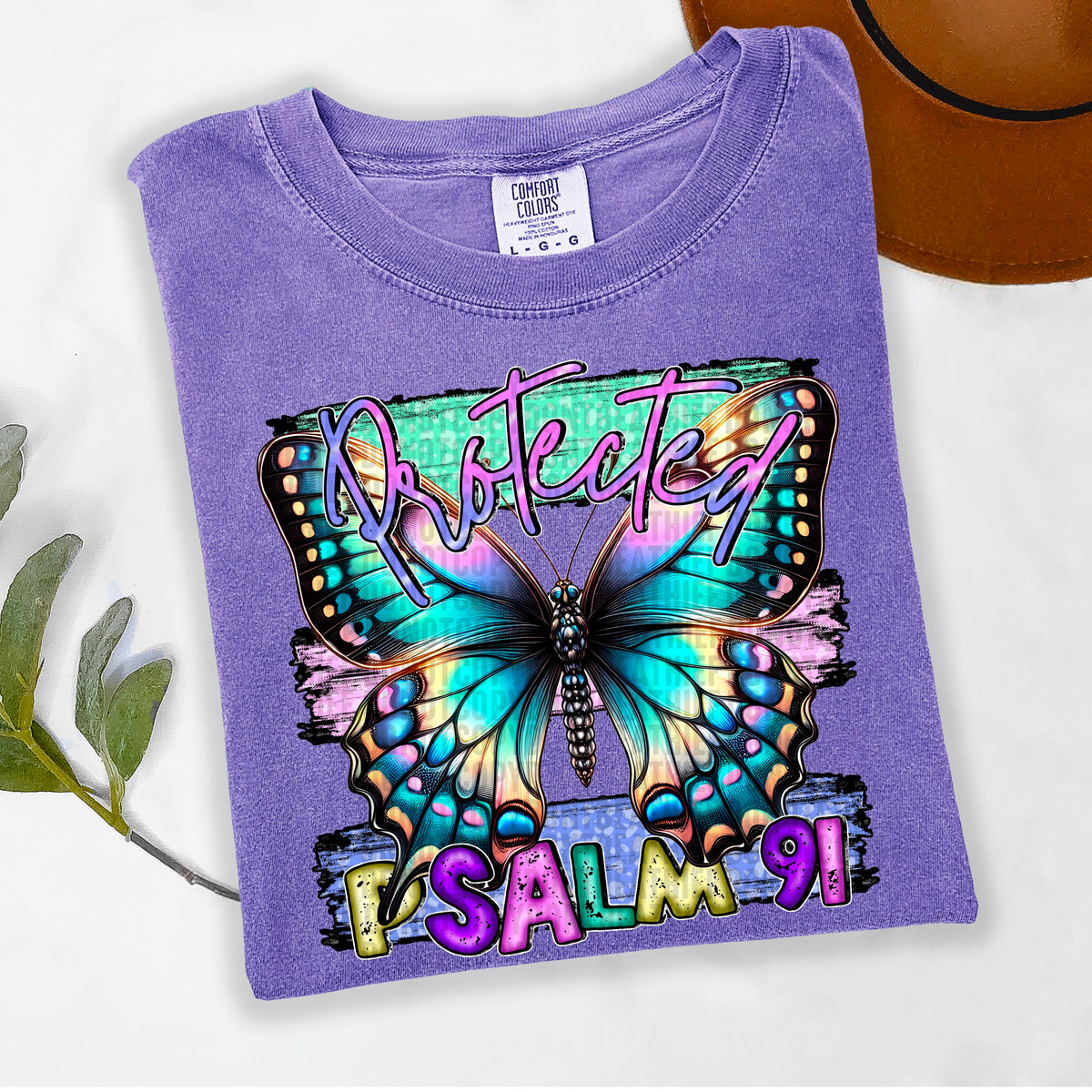 Protected butterfly 103437 DTF transfer