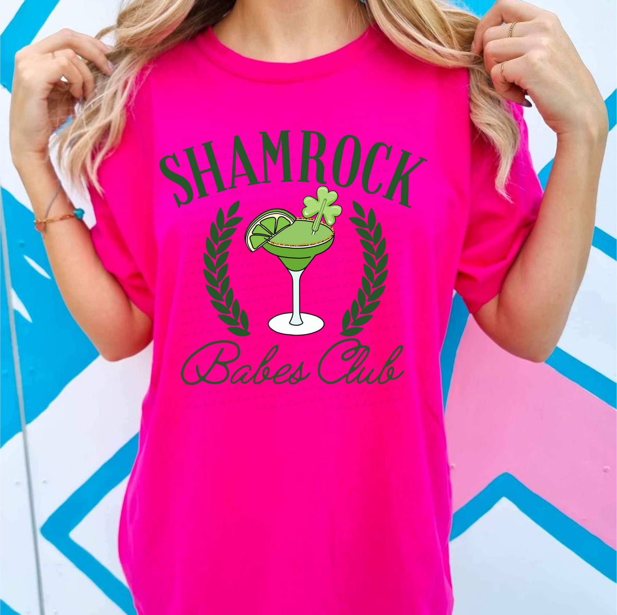 Shamrock Babes Club 30077 DTF transfer