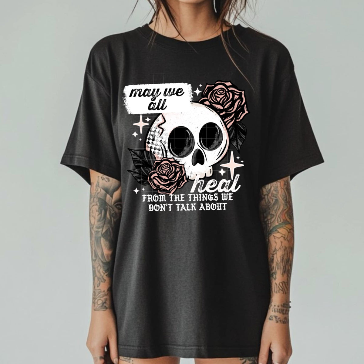 May we all heal from the things we don’t talk about WHITE (CSC) 100192 DTF transfer