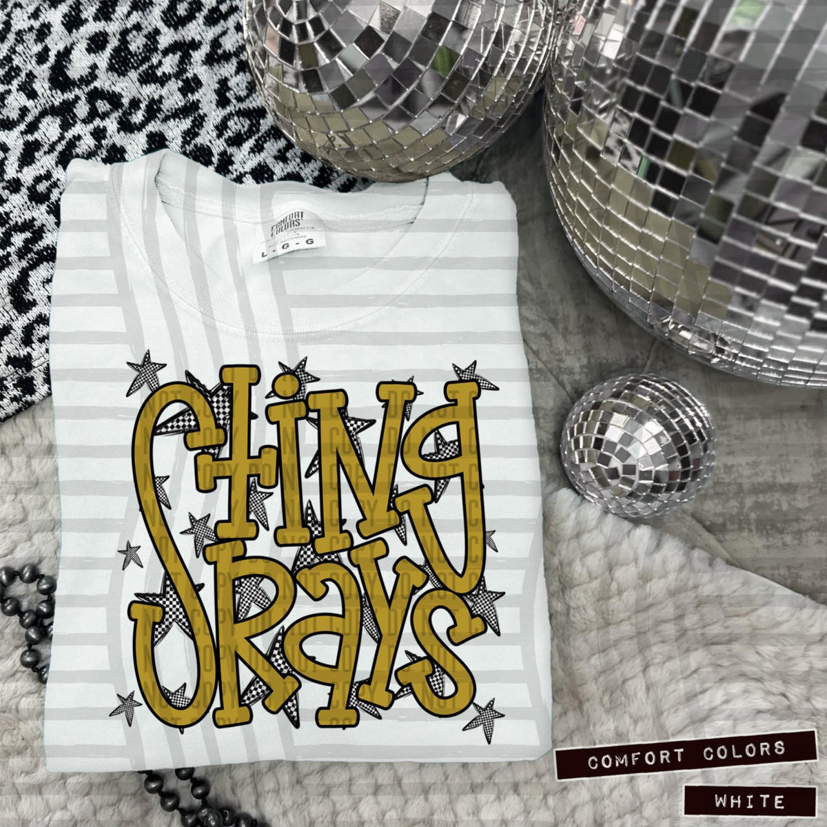 Gold Staggered Mascots (Caplinger)