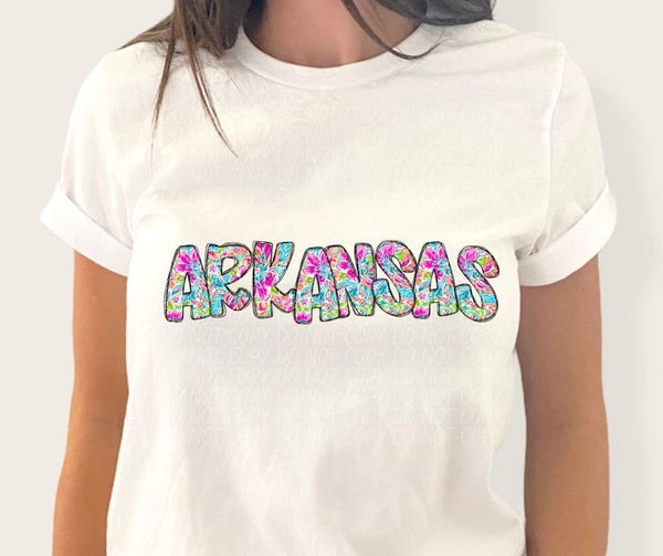 Arkansas paisley filled (CITY) 52355 DTF transfer