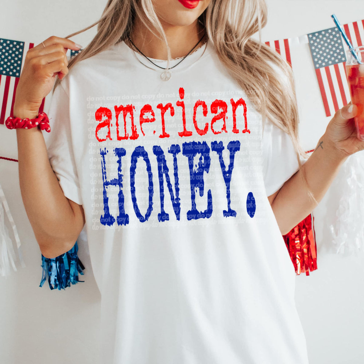 American honey. (TTD) 100180 DTF transfer