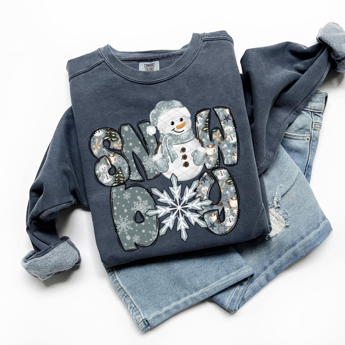 Snow Day Snowman (SDD) DTF Transfer