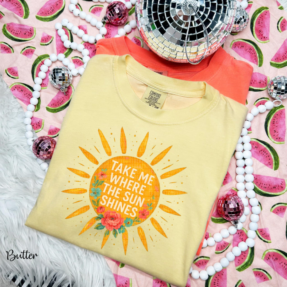 Take me where the sun shines (SDD) 99262 DTF transfer