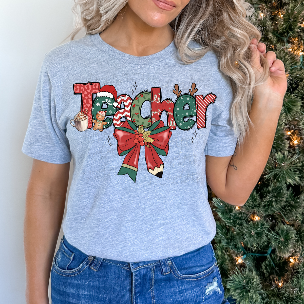 Teacher Bow 68421 DTF Transfers