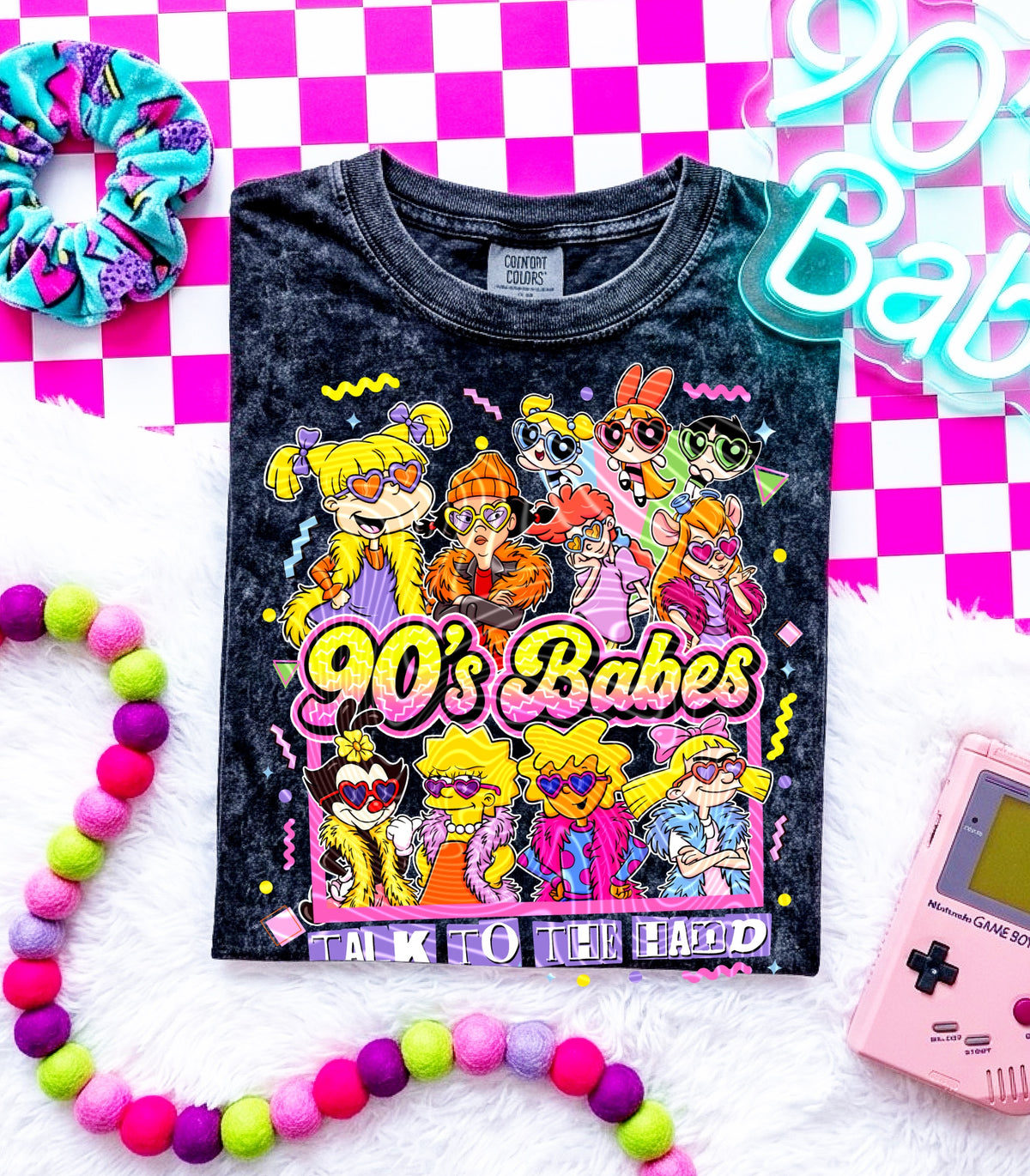 90's babe talk to the hand (Renewed) DTF Transfer