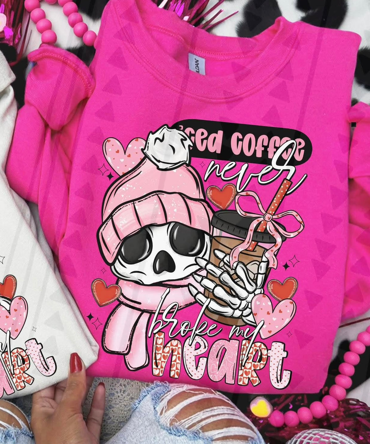 Iced coffee never broke my heart (TGG) DTF transfer