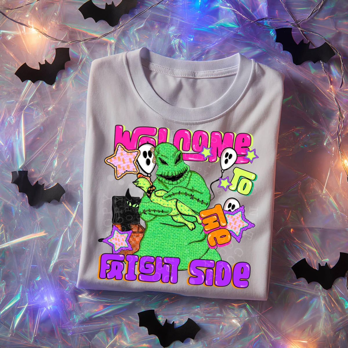 Welcome To The Fright Side (c’s) DTF transfer