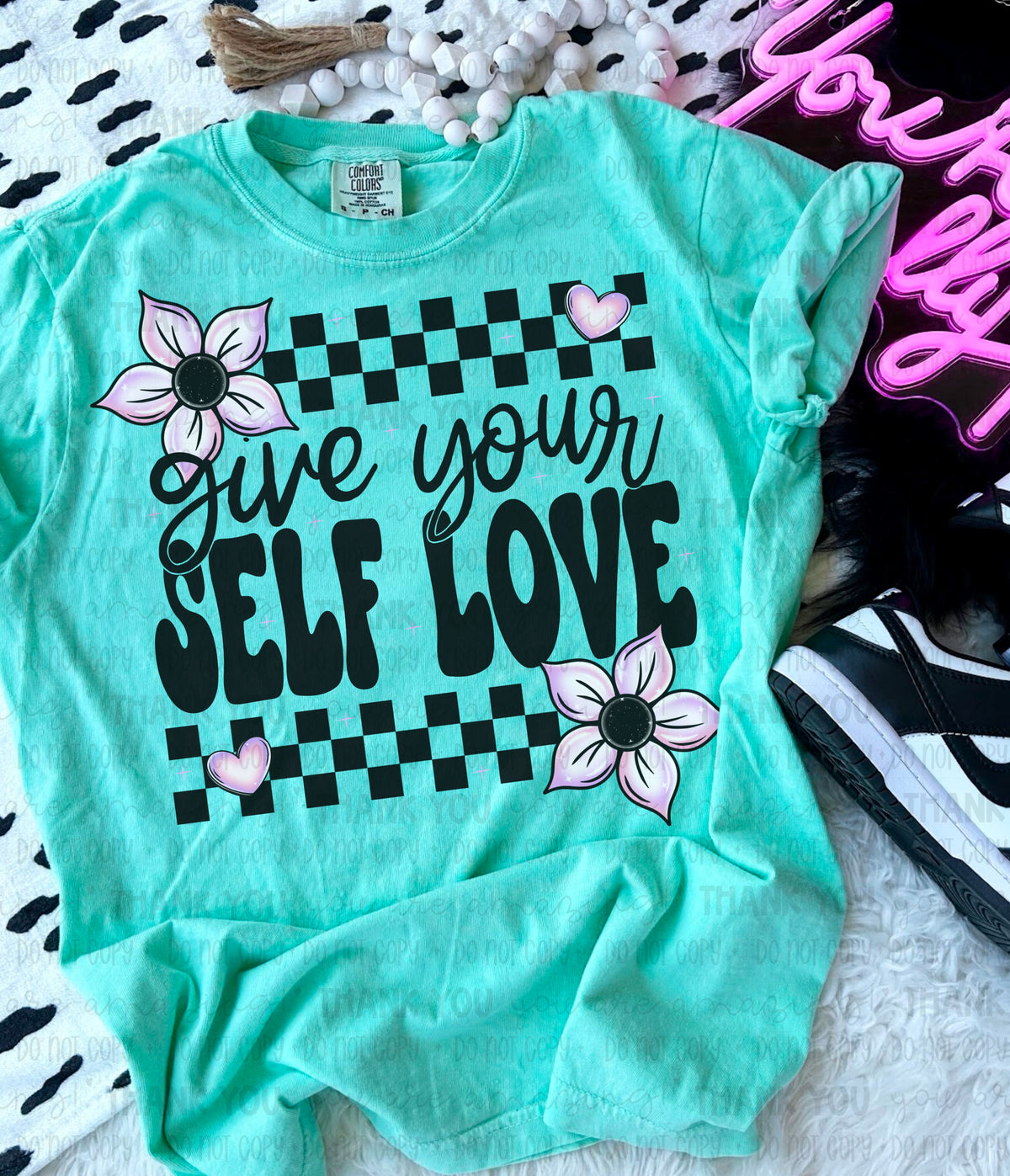 Give your self love 85744 DTF transfer