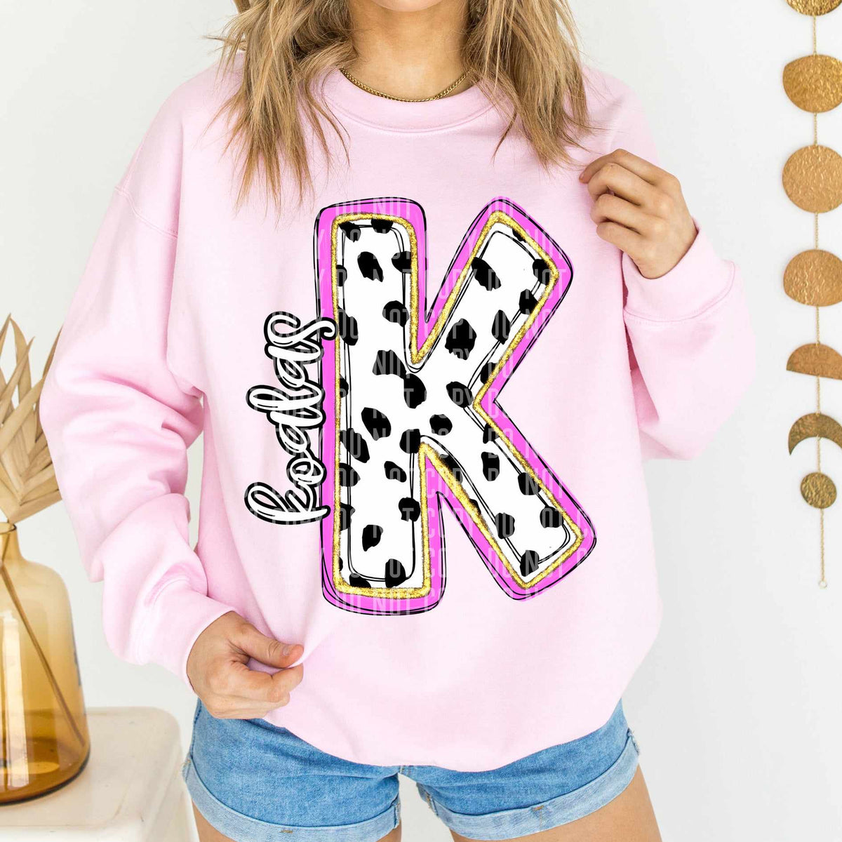 Koalas Polka Font Mascot Caplinger 56174 DTF transfer