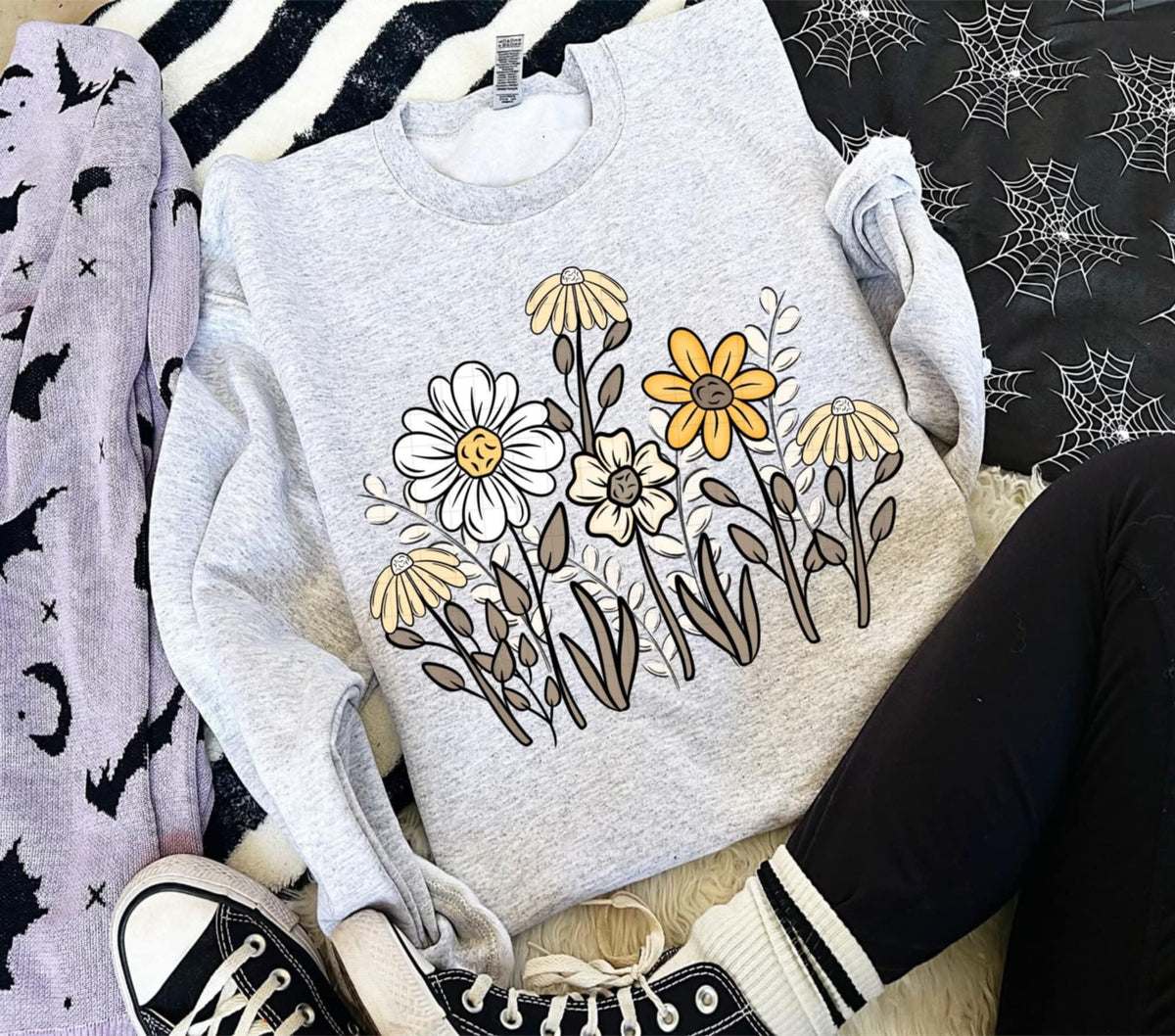 Wildflowers (Linda) 109341 DTF transfer