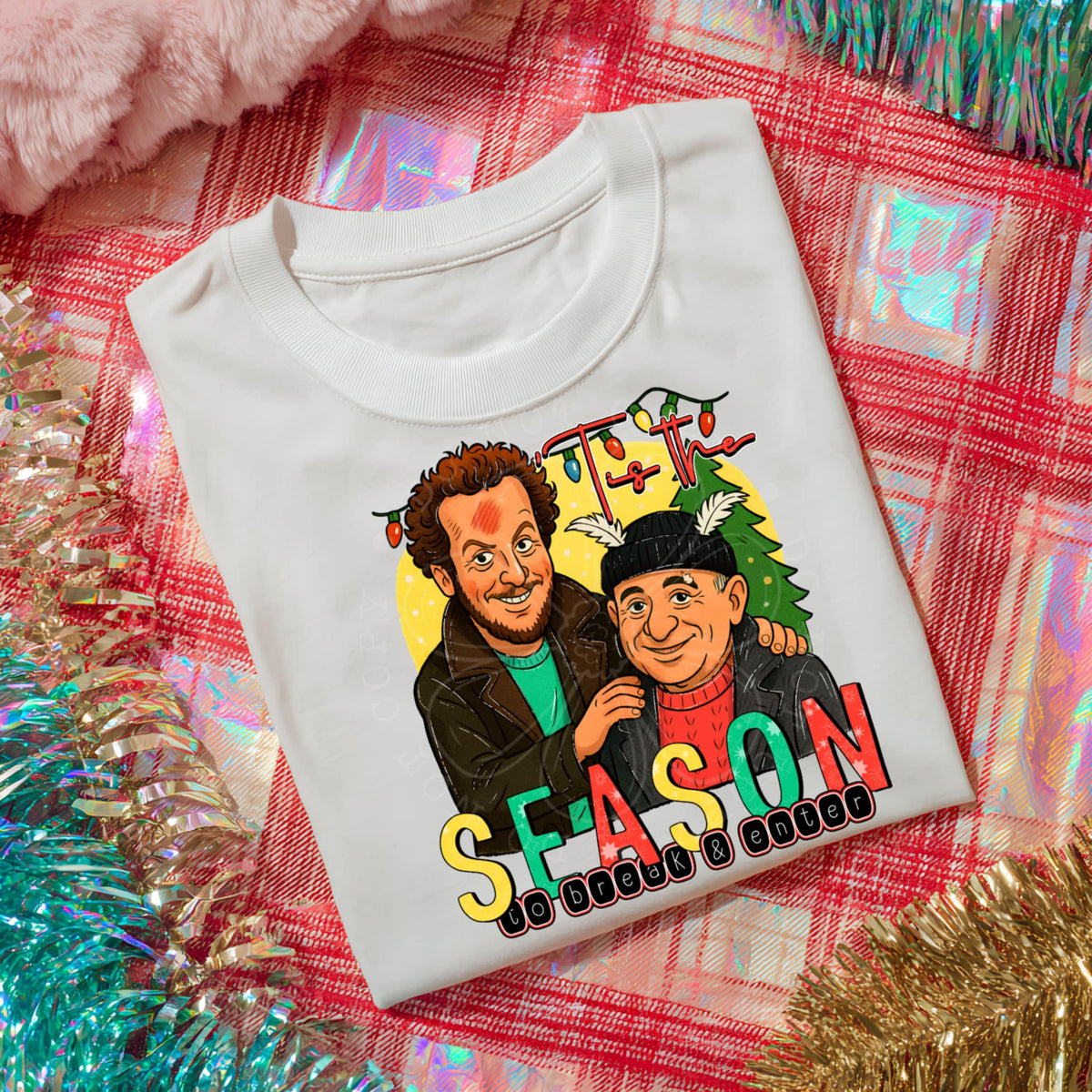 Tis the Season to break and enter bandits DTF transfer