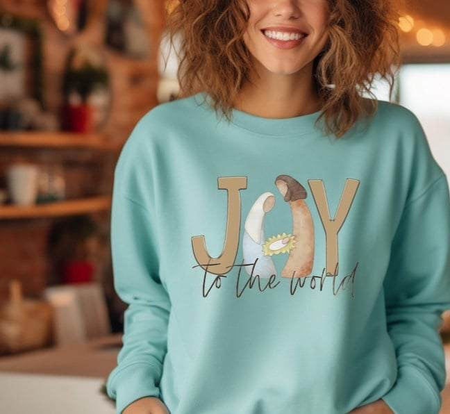 Joy to the world 64278 DTF transfer