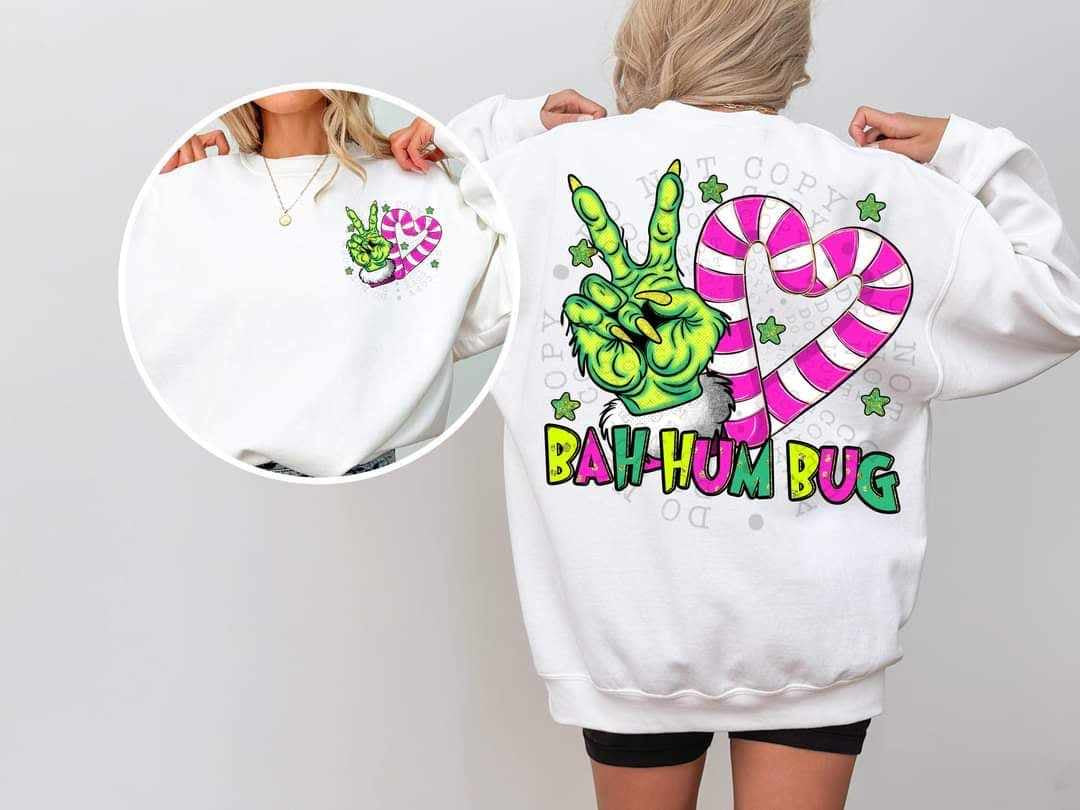 Bah hum bug BACK ONLY (C’s) 64762 DTF transfer