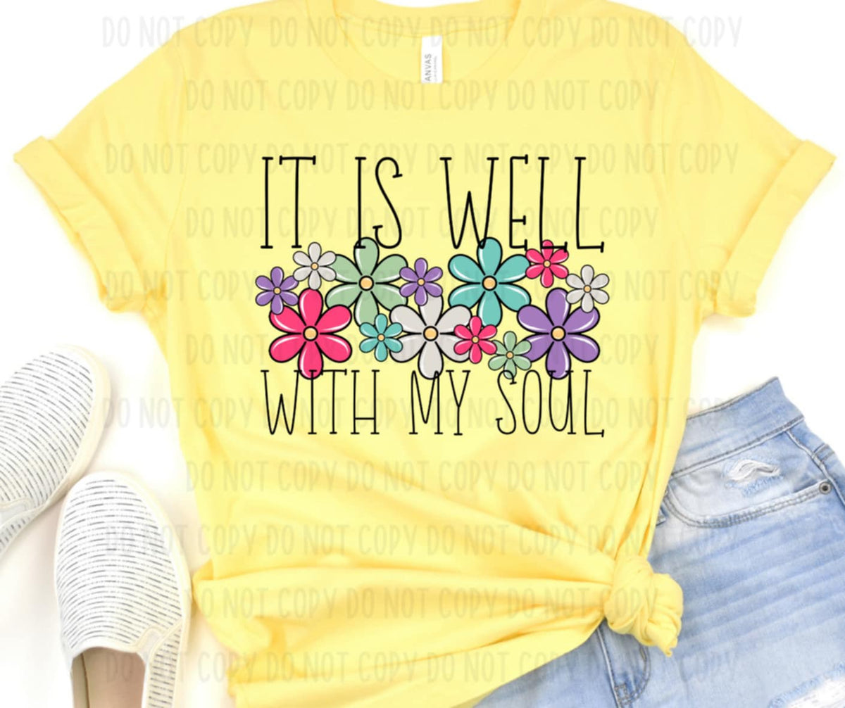 It is well with my soul (canvista) 91881 DTF transfer