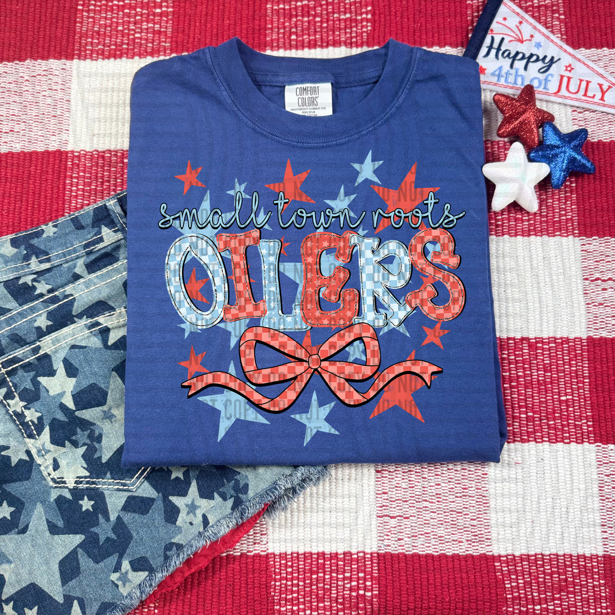 Small Town Roots oilers (Caplinger) DTF Transfer