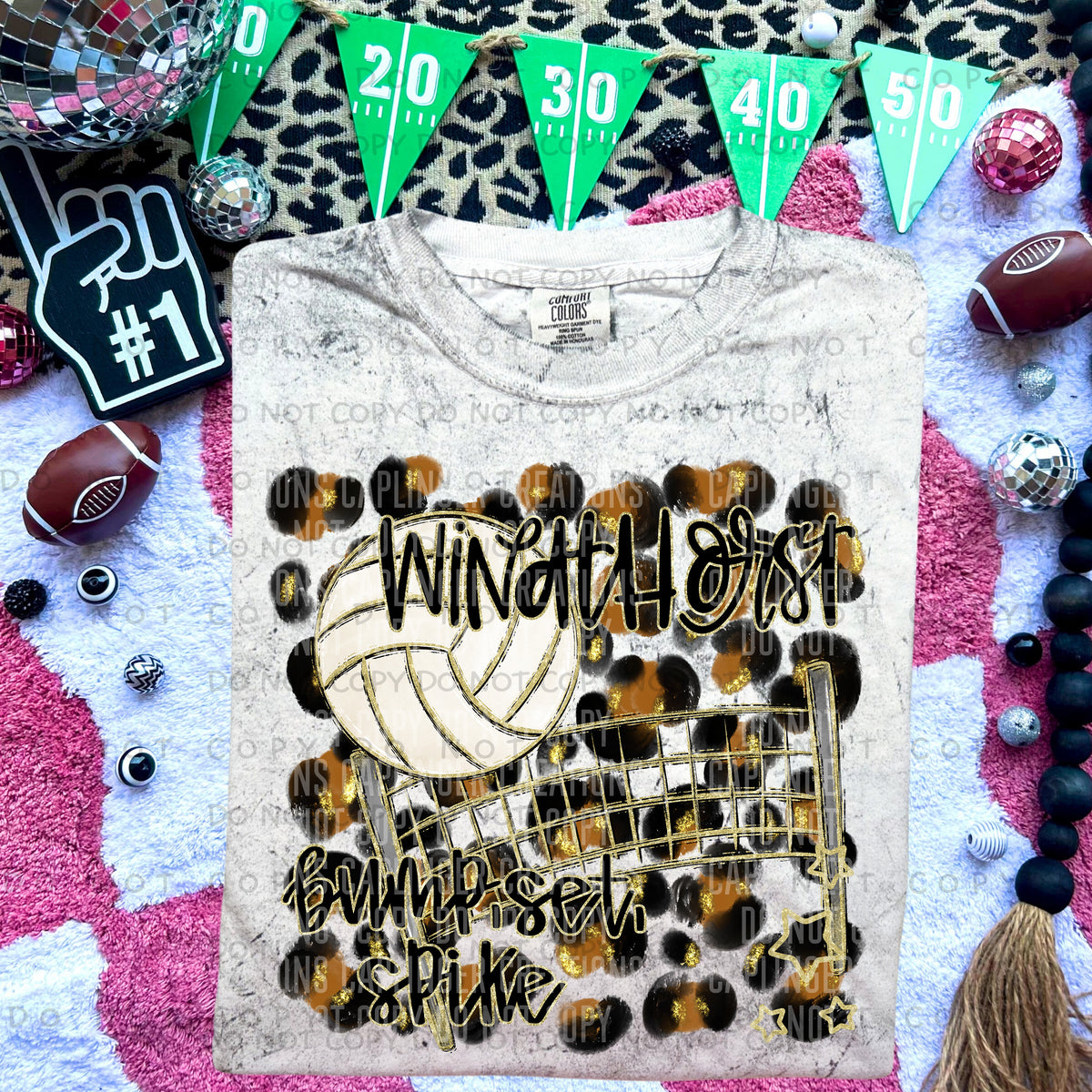 WINDTHORST volleyball bump, set, spike (Caplinger) DTF transfer