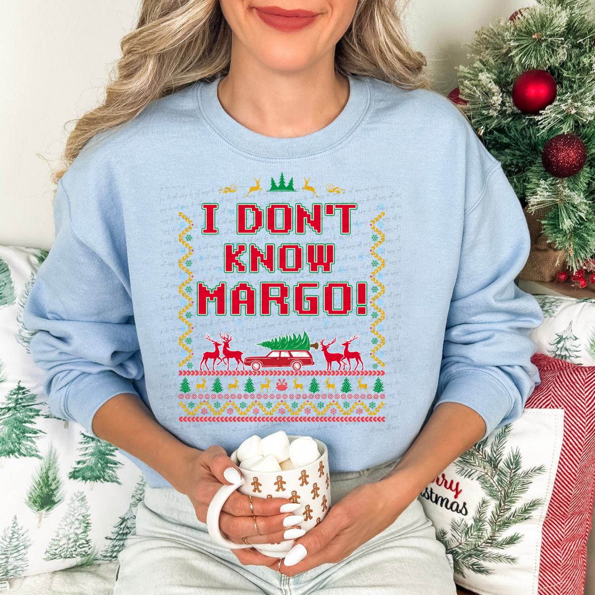 I Don't Know Margo 68071 DTF Transfer