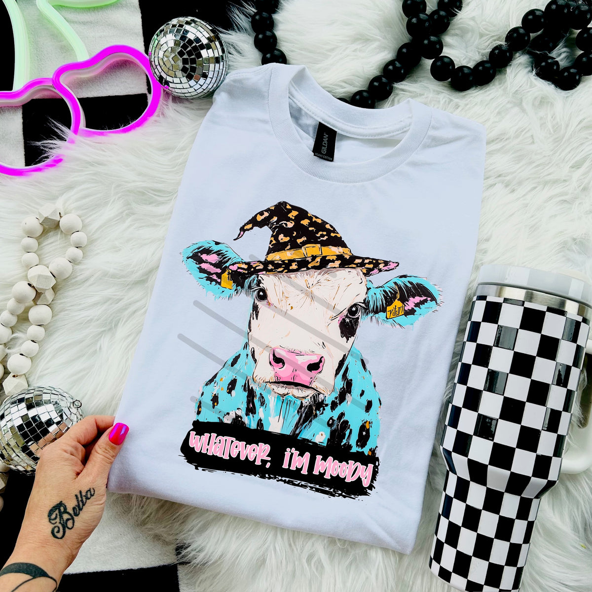 Whatever I’m moody cow 114069 DTF transfer