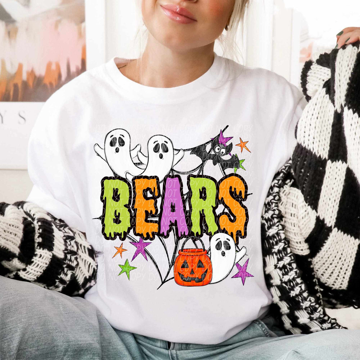 Bears Halloween (City) DTF transfer
