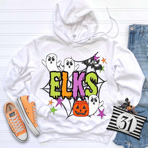Elks Halloween (City) DTF transfer