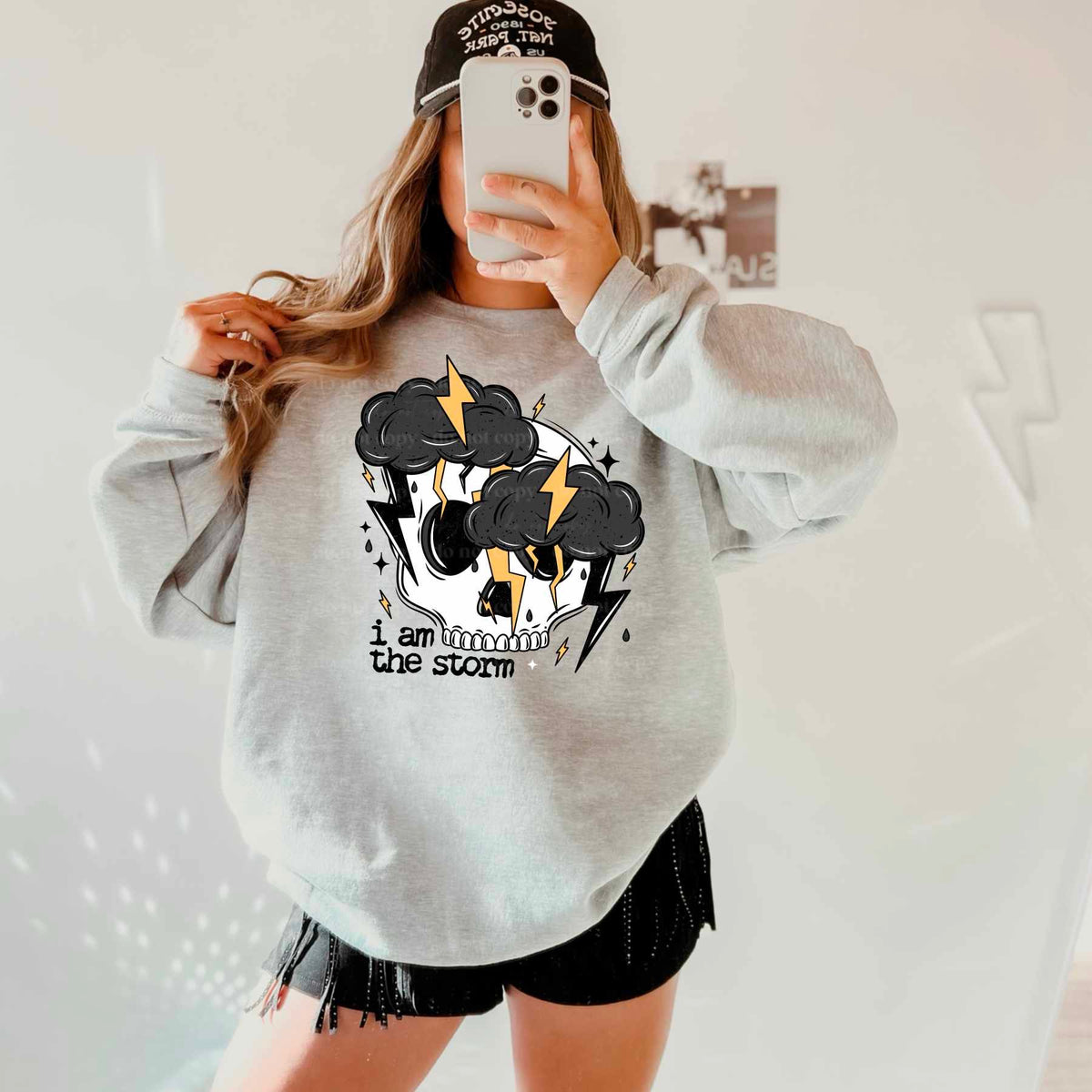 I am the storm (CSC) 52679 DTF transfer