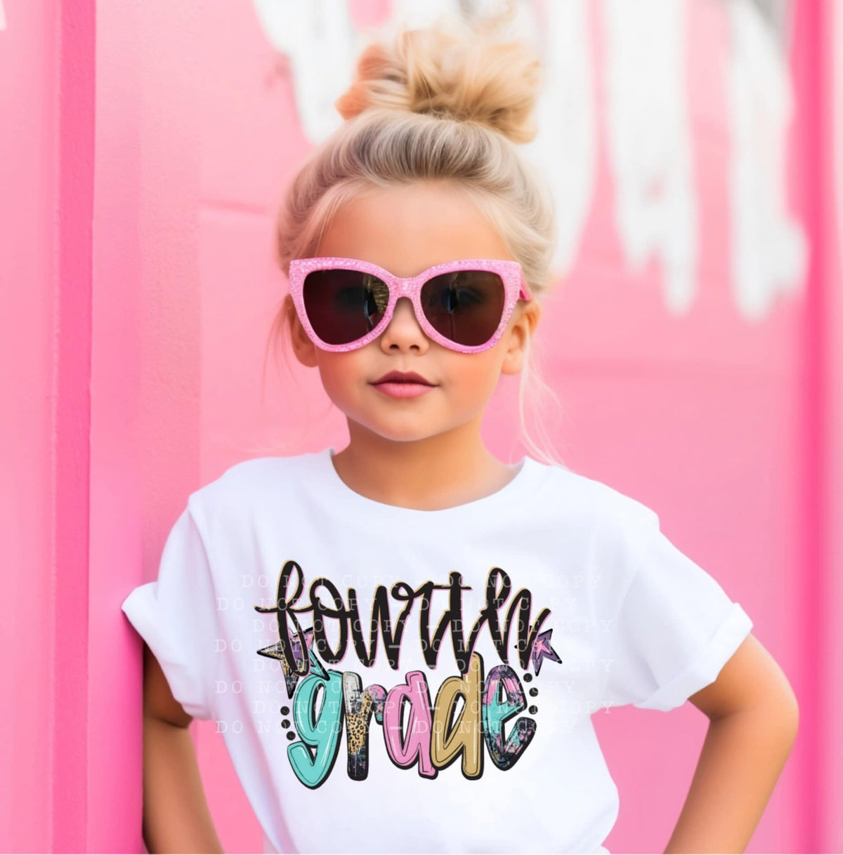 Fourth grade pastel colors (Bellab) 107338 DTF transfer