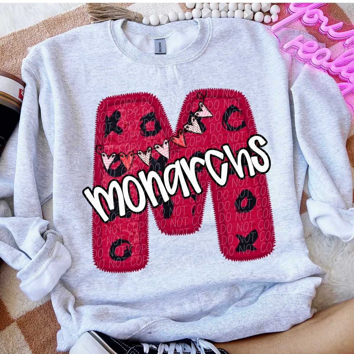 M monarchs valentine (CITY) 77975 DTF transfer