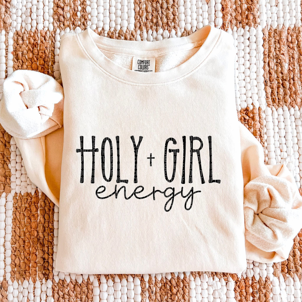 Holy Girl Energy BLACK (SDD) DTF Transfer