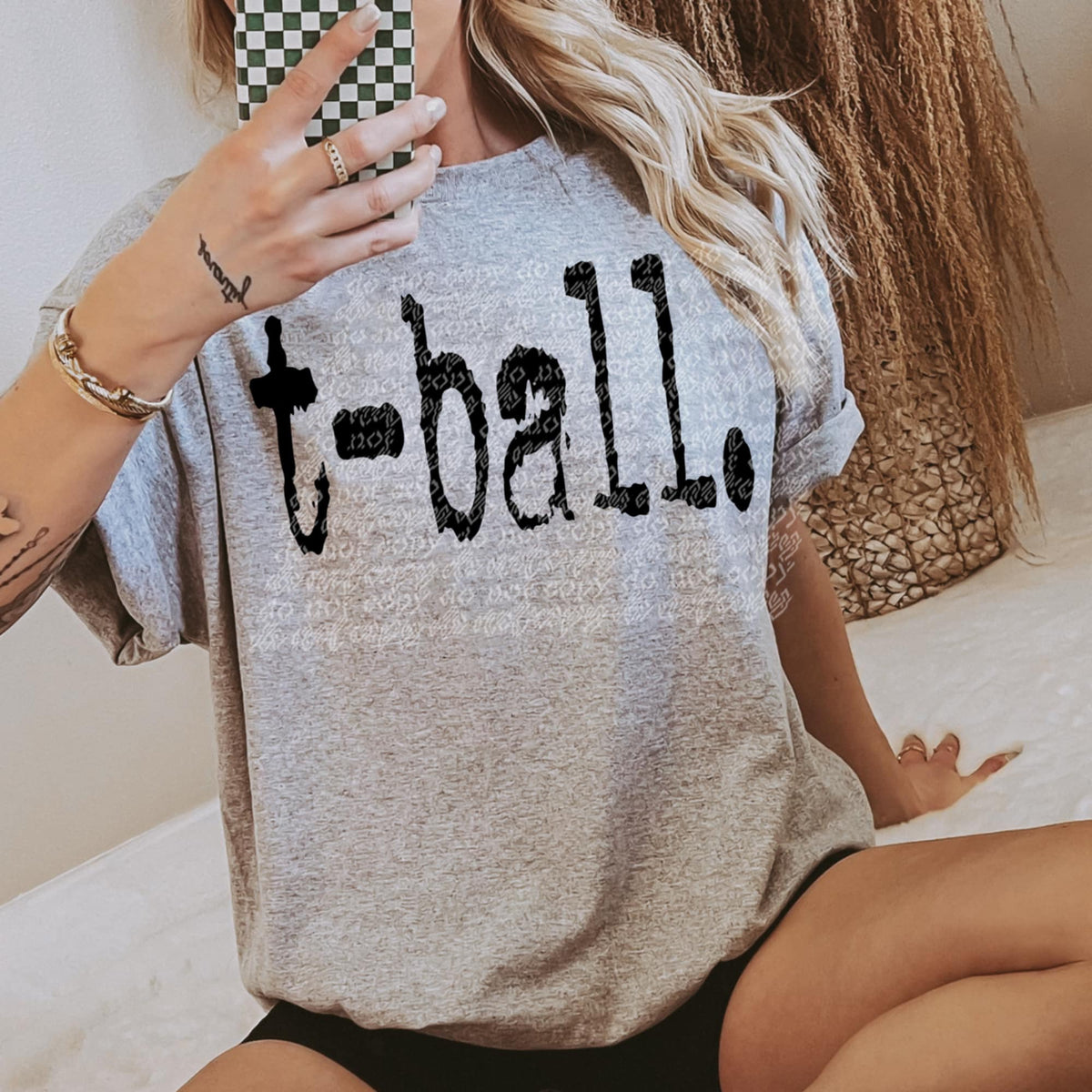 T-ball. (TTD) 94369 DTF transfer