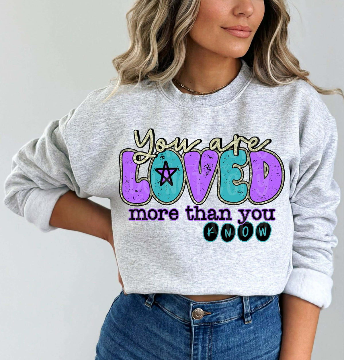 You are loved (c’s) DTF transfer