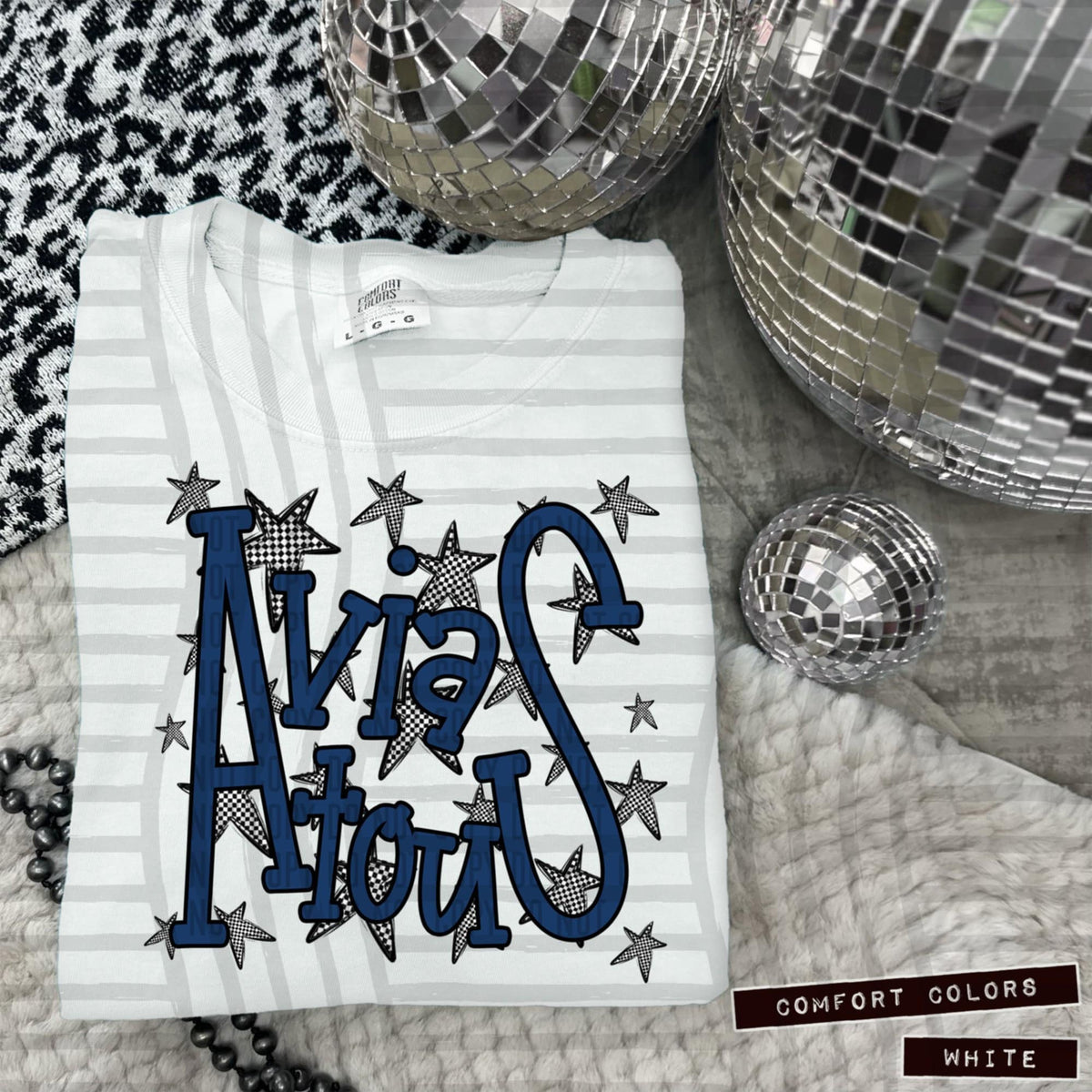 Navy Staggered Mascots (Caplinger)