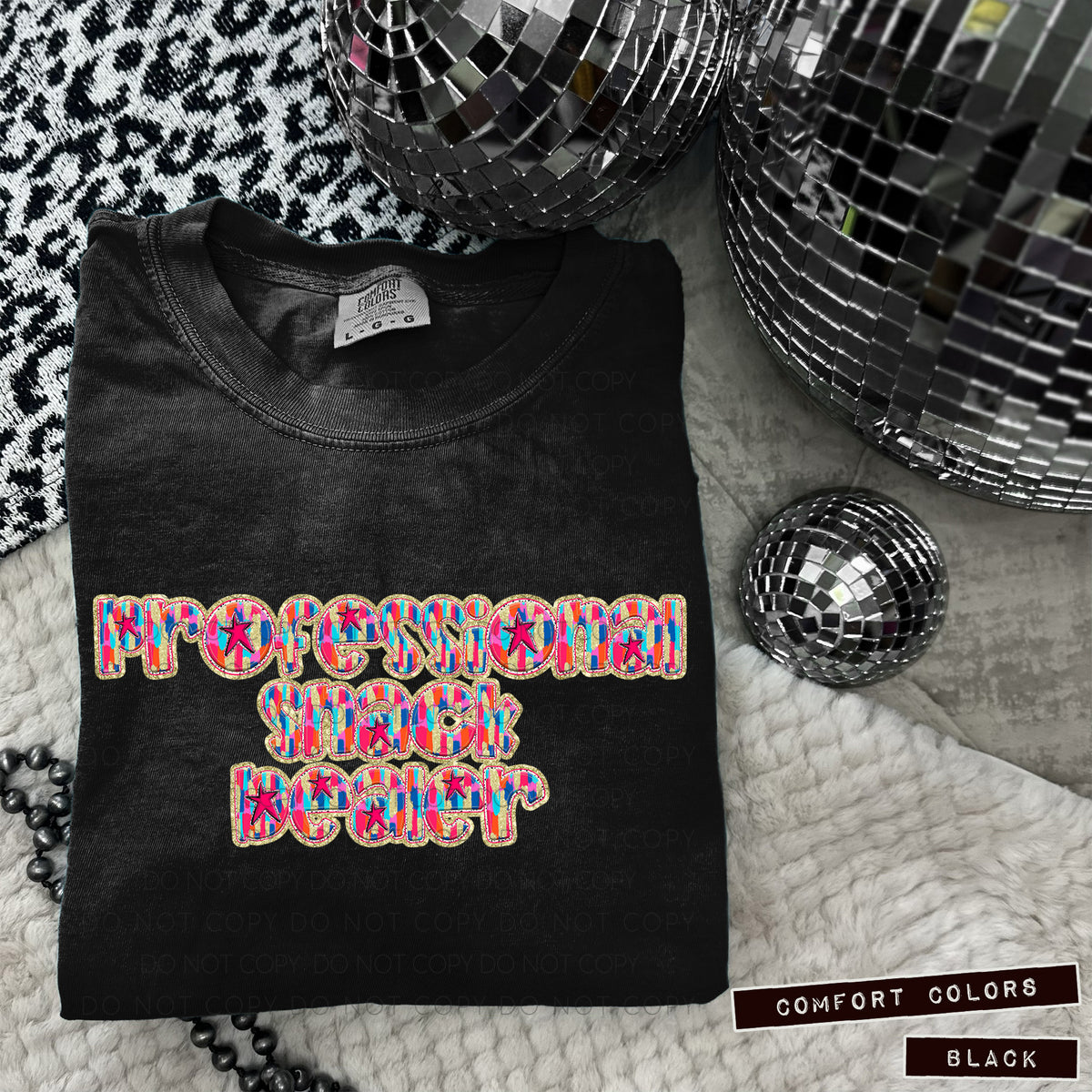 Professional Snack Dealer Tutti Brushstrokes (Caplinger) DTF transfer