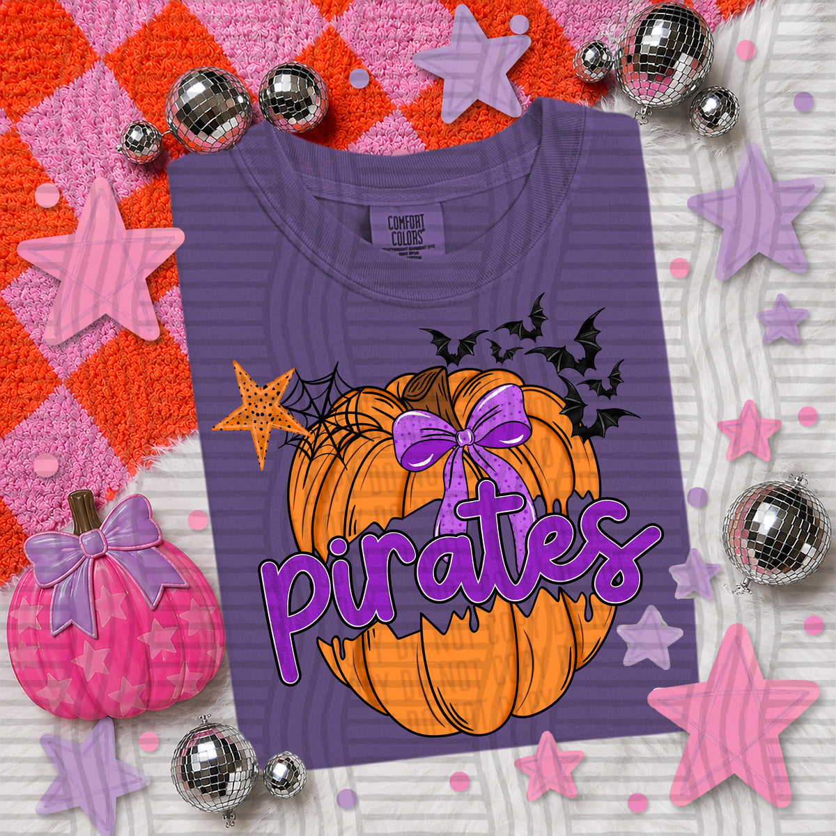 pirates pumpkin pop (Caplinger) DTF transfer