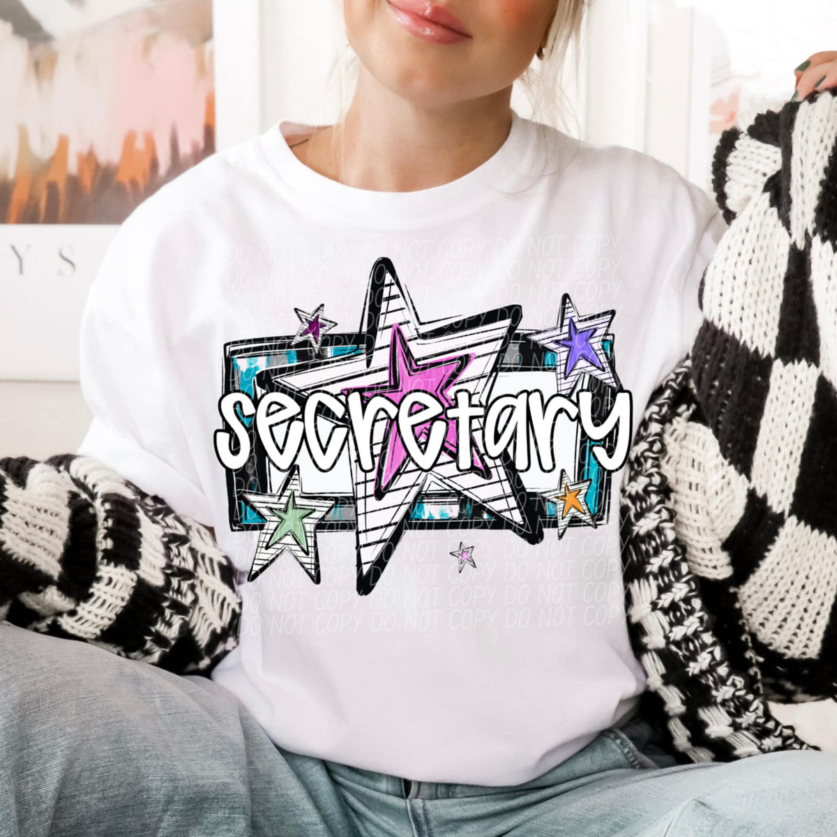 Secretary stars (CITY) 85455 DTF transfer