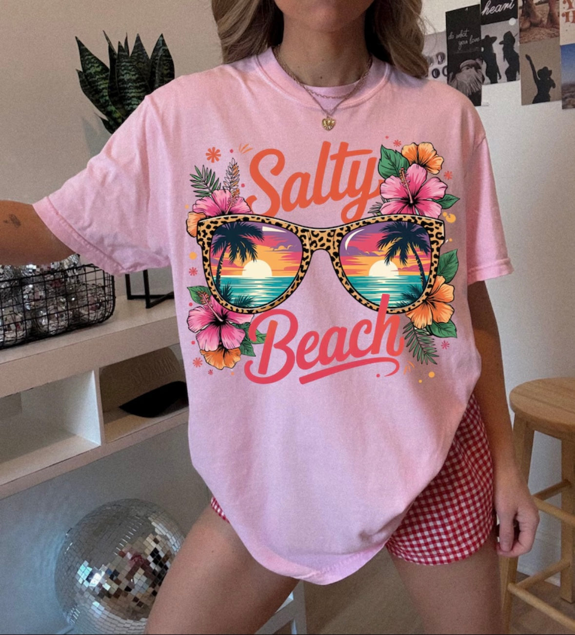 Salty beach shades 100394 DTF transfer