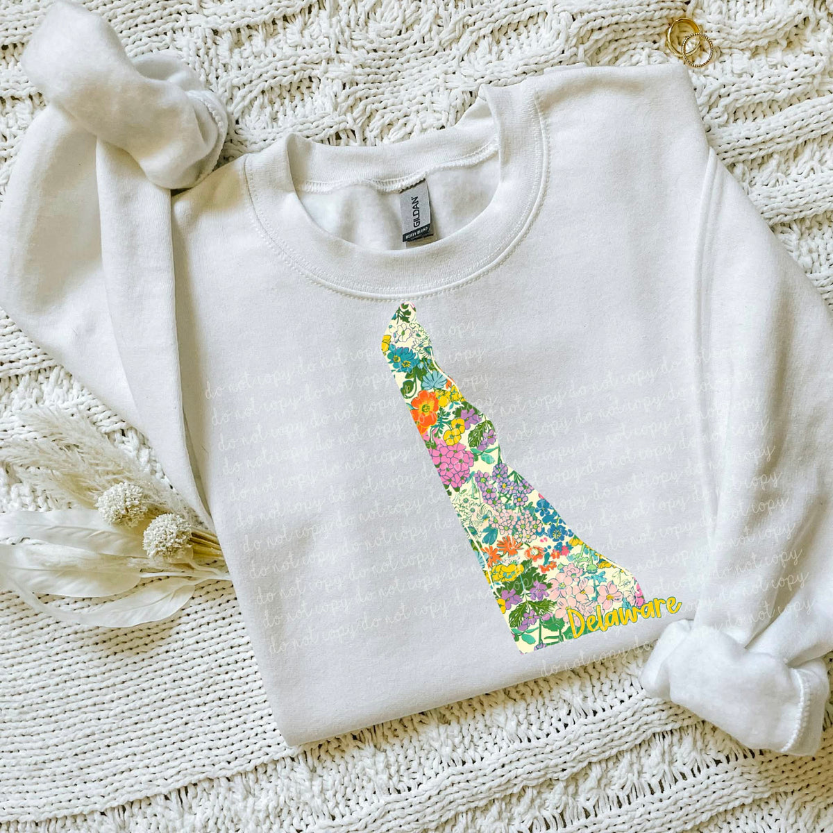 Delaware florals (MMD) DTF Transfer